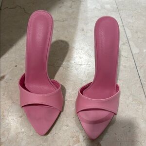 Elegant Pink Women's Heels